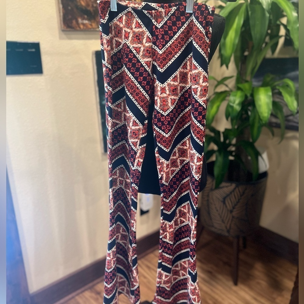 Mauve palazzo pants size small